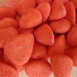 Halal sweets sugared strawberries 100g