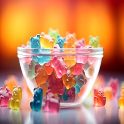 Halal sweets gummy bears 100g