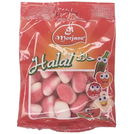 Bonbon halal bisous sucrés 100g