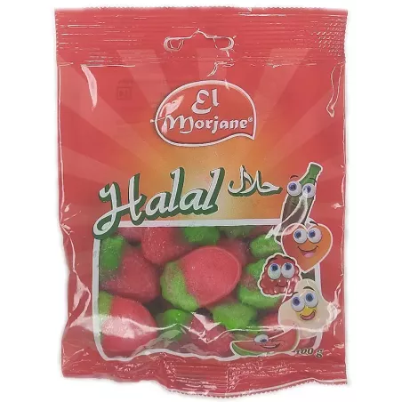 Gummy wild strawberries | halal sweets | confectionery | EL MORJANE