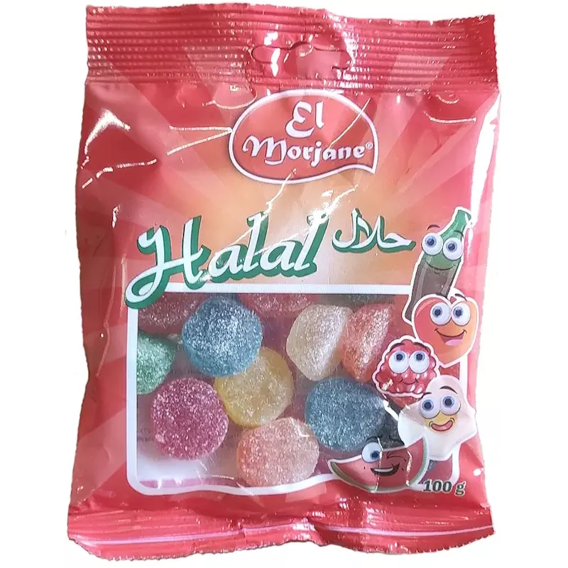 Bonbon halal parisiens sucrées 100g