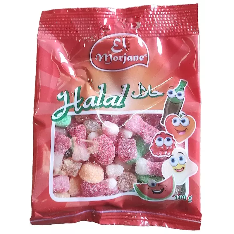 Confiserie halal | Bonbon halal  | EL MORJANE | Mini mix acidulés