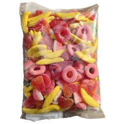 Assortiment de bonbons halal sucrés 1kg face avant