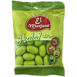 Bonbon halal chewing-gum melons 100g