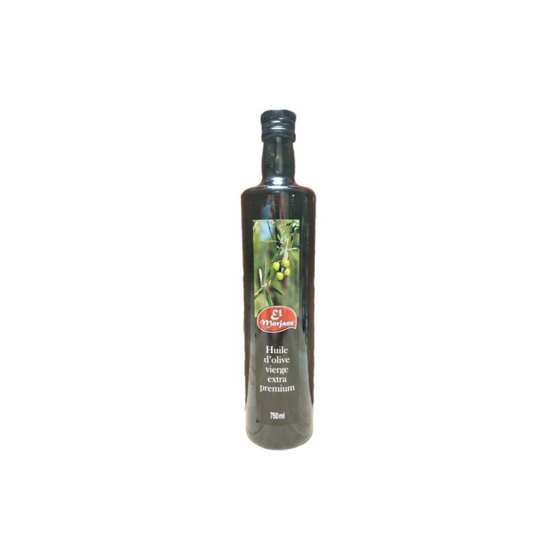 Huile d'olive vierge extra 75cl bouteille en verre