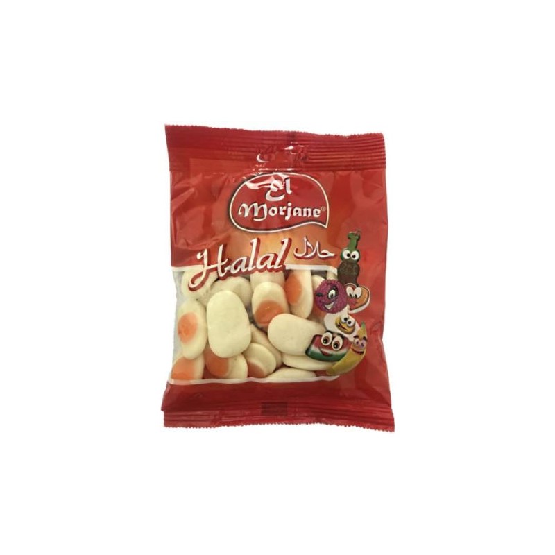 Halal candy jellied eggs 100g