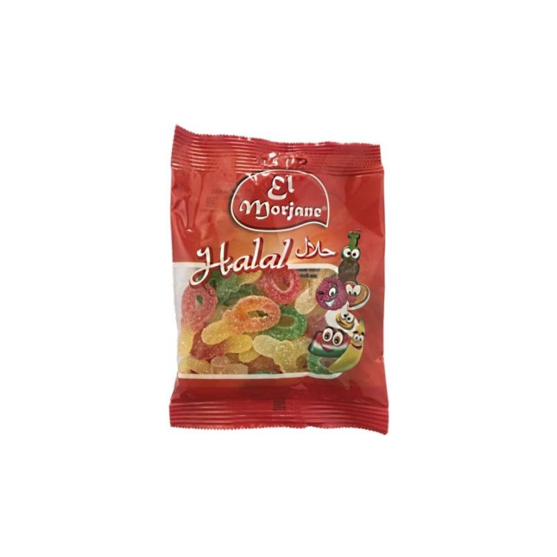 Bonbon halal tétines acidulées 100g