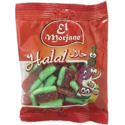 Halal candy slices of sour watermelons 100g