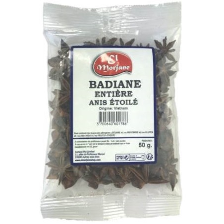Spice star anise 50g (Badiane)