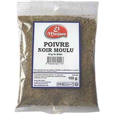 Spice ground black pepper 100g