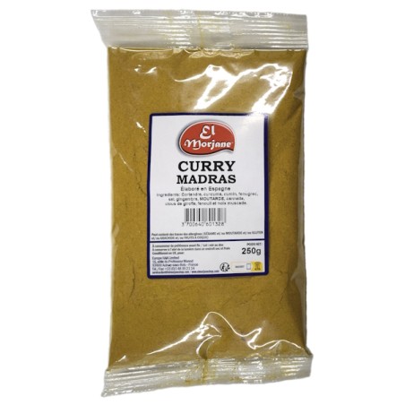 Curry madras en poudre 250g