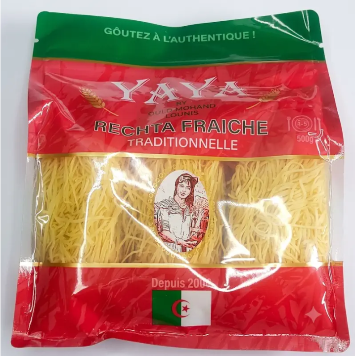 Buy Traditional Algerian Rechta - Authentic Artisanal Noodles