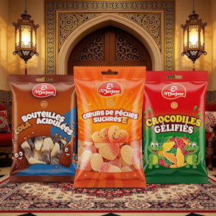 Nos bonbons halal